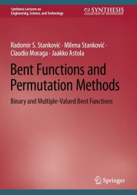 Imagen de portada: Bent Functions and Permutation Methods 9783031506499