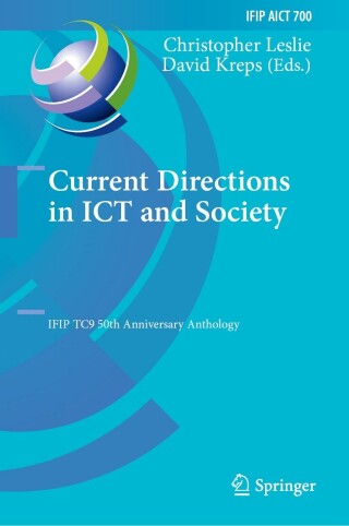 Cover image: Current Directions in ICT and Society 9783031507571