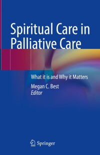 Cover image: Spiritual Care in Palliative Care 9783031508639