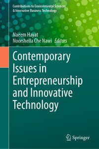 Titelbild: Contemporary Issues in Entrepreneurship and Innovative Technology 9783031509261