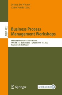 Cover image: Business Process Management Workshops 9783031509735