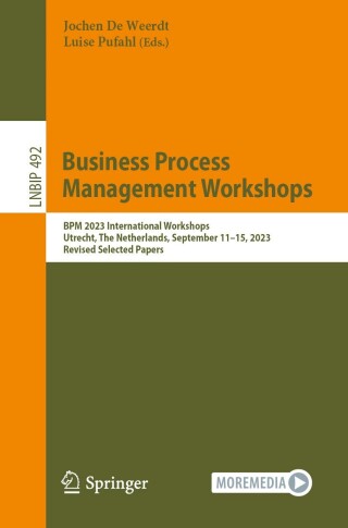 Imagen de portada: Business Process Management Workshops 9783031509735