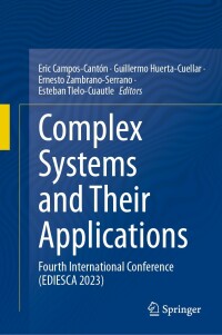 Cover image: Complex Systems and Their Applications 9783031512230