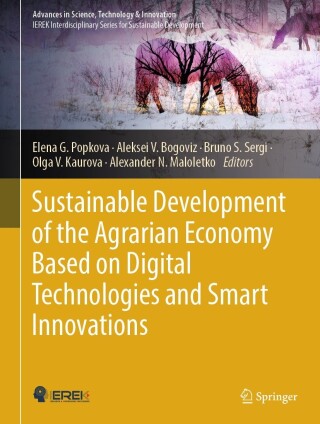 Immagine di copertina: Sustainable Development of the Agrarian Economy Based on Digital Technologies and Smart Innovations 9783031512711