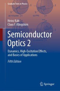 Cover image: Semiconductor Optics 2 5th edition 9783031512957