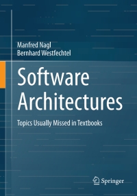 Imagen de portada: Software Architectures 9783031513343