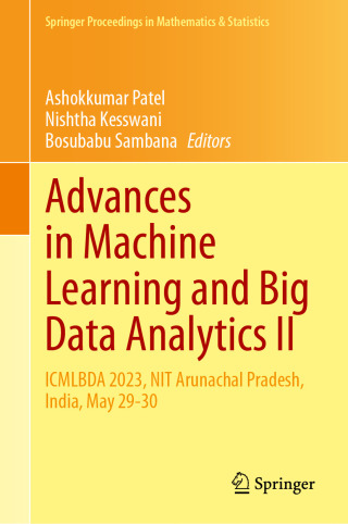 Cover image: Advances in Machine Learning and Big Data Analytics II 9783031513411