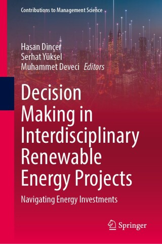 Cover image: Decision Making in Interdisciplinary Renewable Energy Projects 9783031515316
