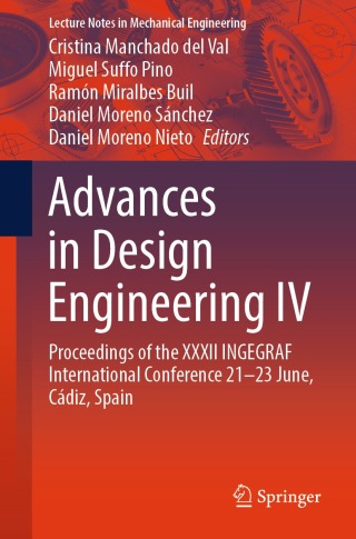 Imagen de portada: Advances in Design Engineering IV 9783031516221