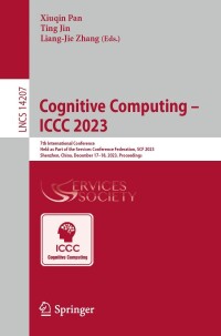 Titelbild: Cognitive Computing – ICCC 2023 9783031516702