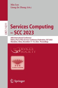 Imagen de portada: Services Computing – SCC 2023 9783031516733