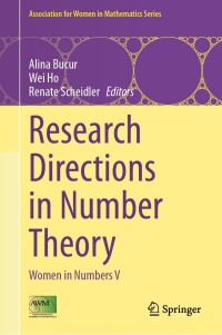 Imagen de portada: Research Directions in Number Theory 9783031516764