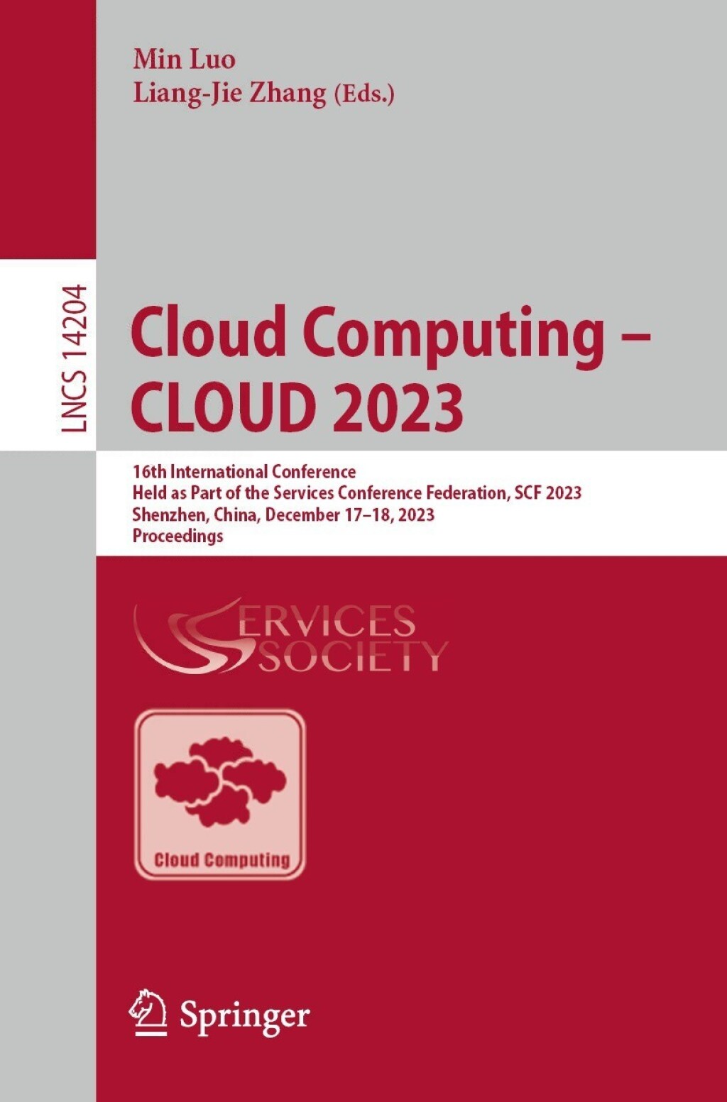Cloud Computing – CLOUD 2023 (eBook)