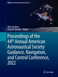 Cover image: Proceedings of the 44th Annual American Astronautical Society Guidance, Navigation, and Control Conference, 2022 9783031519277