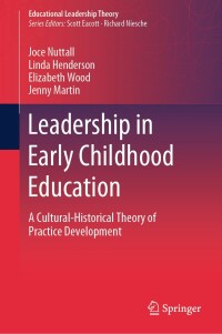 Cover image: Leadership in Early Childhood Education 9783031519840