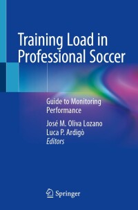 Imagen de portada: Training Load in Professional Soccer 9783031520860