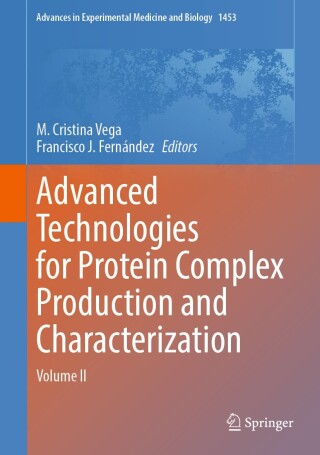 Cover image: Advanced Technologies for Protein Complex Production and Characterization 9783031521928