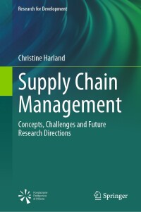 Imagen de portada: Supply Chain Management 9783031522468