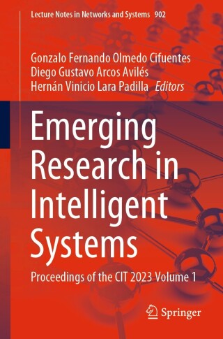 Cover image: Emerging Research in Intelligent Systems 9783031522543