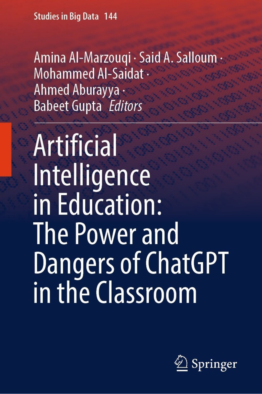 ISBN 9783031522796 product image for Artificial Intelligence in Education: The Power and Dangers of ChatGPT in the Cl | upcitemdb.com