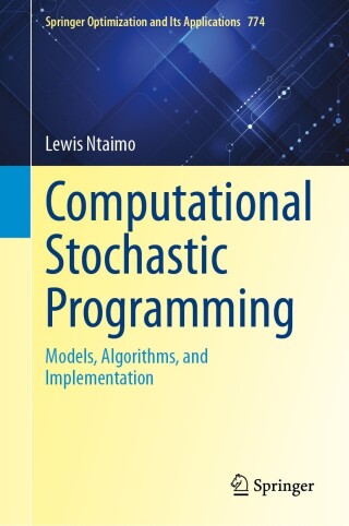 Cover image: Computational Stochastic Programming 9783031524622