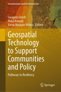 Cover image: Geospatial Technology to Support Communities and Policy 9783031525605