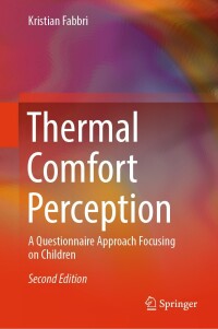 Cover image: Thermal Comfort Perception 2nd edition 9783031526091