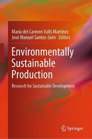 Cover image: Environmentally Sustainable Production 9783031526558