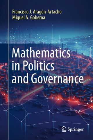 Cover image: Mathematics in Politics and Governance 9783031527753