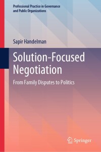 Cover image: Solution-Focused Negotiation 9783031528750