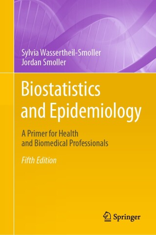 Cover image: Biostatistics and Epidemiology 5th edition 9783031530425