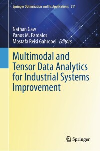 Cover image: Multimodal and Tensor Data Analytics for Industrial Systems Improvement 9783031530913