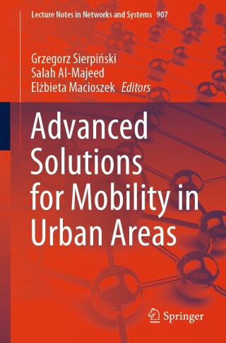 Cover image: Advanced Solutions for Mobility in Urban Areas 9783031531804