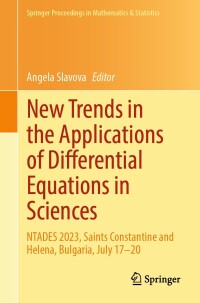 Cover image: New Trends in the Applications of Differential Equations in Sciences 9783031532115