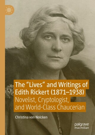 Imagen de portada: The "Lives" and Writings of Edith Rickert (1871-1938) 9783031532634