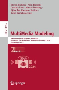 Titelbild: MultiMedia Modeling 9783031533075