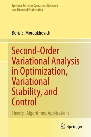 Cover image: Second-Order Variational Analysis in Optimization, Variational Stability, and Control 9783031534751