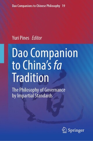 Cover image: Dao Companion to China’s fa Tradition 9783031536298