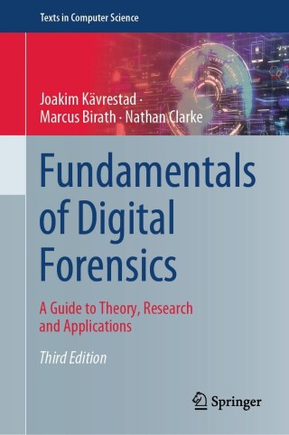 Cover image: Fundamentals of Digital Forensics 3rd edition 9783031536489