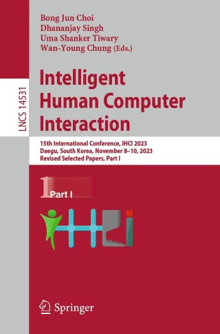 Imagen de portada: Intelligent Human Computer Interaction 9783031538261