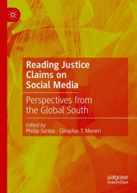 Cover image: Reading Justice Claims on Social Media 9783031538490