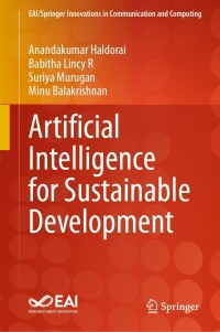 Cover image: Artificial Intelligence for Sustainable Development 9783031539718