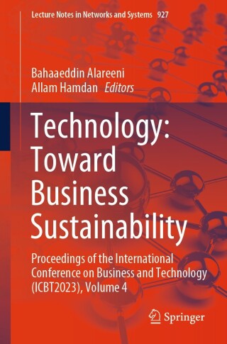 Imagen de portada: Technology: Toward Business Sustainability 9783031540080