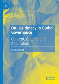 Imagen de portada: On Legitimacy in Global Governance 9783031541247