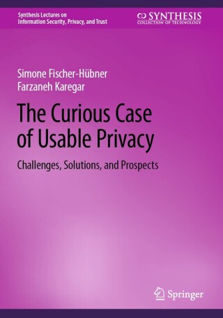 Cover image: The Curious Case of Usable Privacy 9783031541575