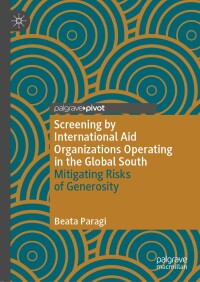 Cover image: Screening by International Aid Organizations Operating in the Global South 9783031541643