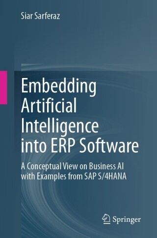 Cover image: Embedding Artificial Intelligence into ERP Software 9783031542480