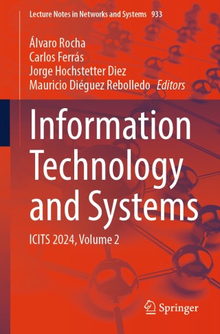 Cover image: Information Technology and Systems 9783031542558