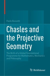 Cover image: Chasles and the Projective Geometry 9783031542657