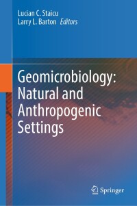 Cover image: Geomicrobiology: Natural and Anthropogenic Settings 9783031543050